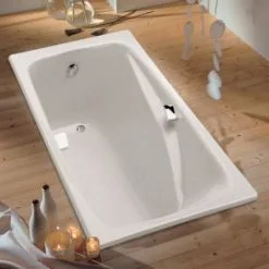 JACOB DELAFON Baignoire Droite 170 X 80 Repos Fonte -JACOB DELAFON Soldes 2022 670321 2