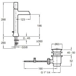 JACOB DELAFON Mitigeur Vasque Haut Toobi -JACOB DELAFON Soldes 2022 670339 2