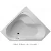 JACOB DELAFON Baignoire En Angle Bain-Douche Acrylique, 145 X 145 - Version Gauche -JACOB DELAFON Soldes 2022 6768134 1