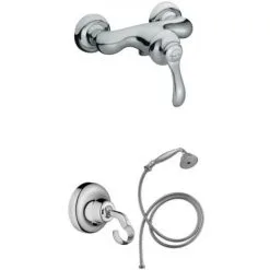 Jacob Delafon - Ensemble Douche Retro Chic Fairfax Chrome