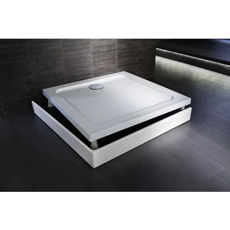 Jacob Delafon - Kit De Réhausse Avec Tablier Blanc Pour Receveur Flight, Pour Petites Dimensions (jusqu à 90 X 90 Cm) 2 Jacob Delafon - Kit De Réhausse Avec Tablier Blanc Pour Receveur Flight, Pour Petites Dimensions (jusqu à 90 X 90 Cm) – Image 2