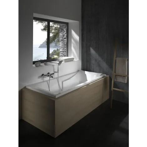 Jacob Delafon - Lot Baignoire Acrylique, Mitigeur Bain Douche Monotrou, Pare Bain Et Accessoires, 150 X 70 2 Jacob Delafon - Lot Baignoire Acrylique, Mitigeur Bain Douche Monotrou, Pare Bain Et Accessoires, 150 X 70 – Image 2